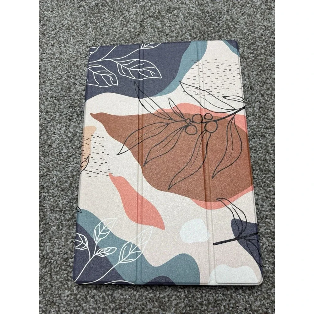 Samsung Tab S9 Ultra 14.6” Tablet Case Abstract Floral Folio Stand Cover